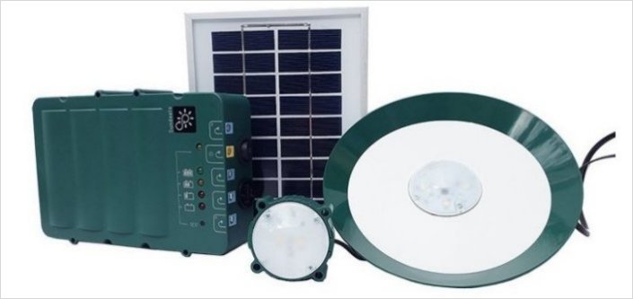 Kit solaire led autonome : Kit Lumière   énergie solaire PP4200